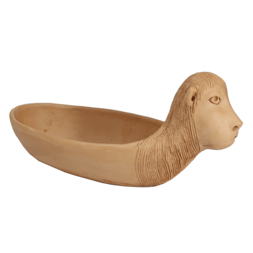 Barca com Carranca em cerâmica Barca com Carranca em cerâmica