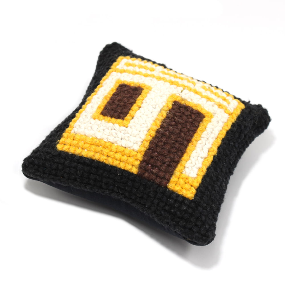 Peso para porta Casario Arraiolo Amarelo Peso para porta Casario Arraiolo Amarelo