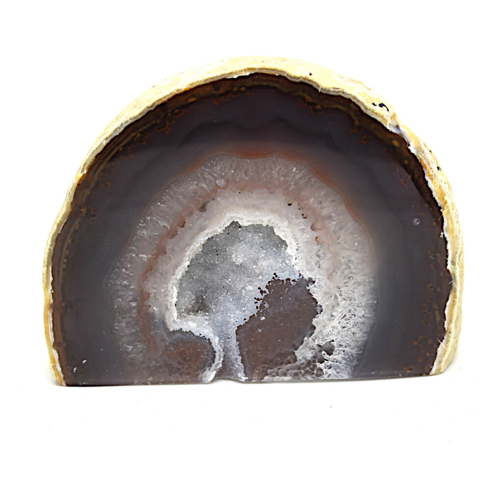 Corte de Ametista polida cinza Corte de Ametista polida cinza