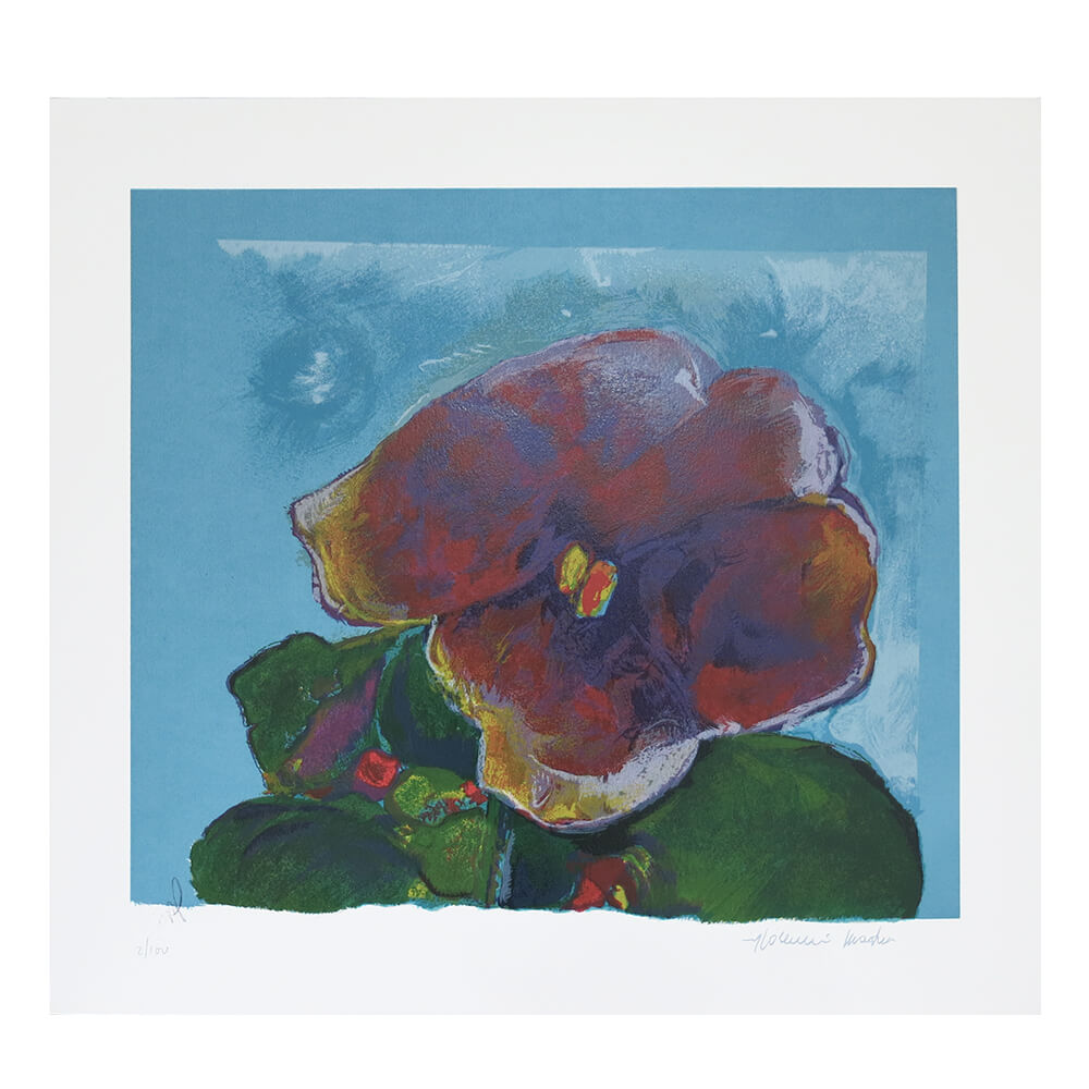 “Flor” – gravura de Aldemir Martins “Flor” – gravura de Aldemir Martins