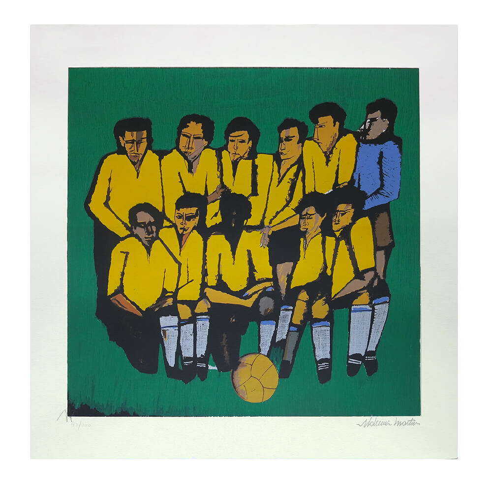 “Seleção” – gravura de Aldemir Martins “Seleção” – gravura de Aldemir Martins