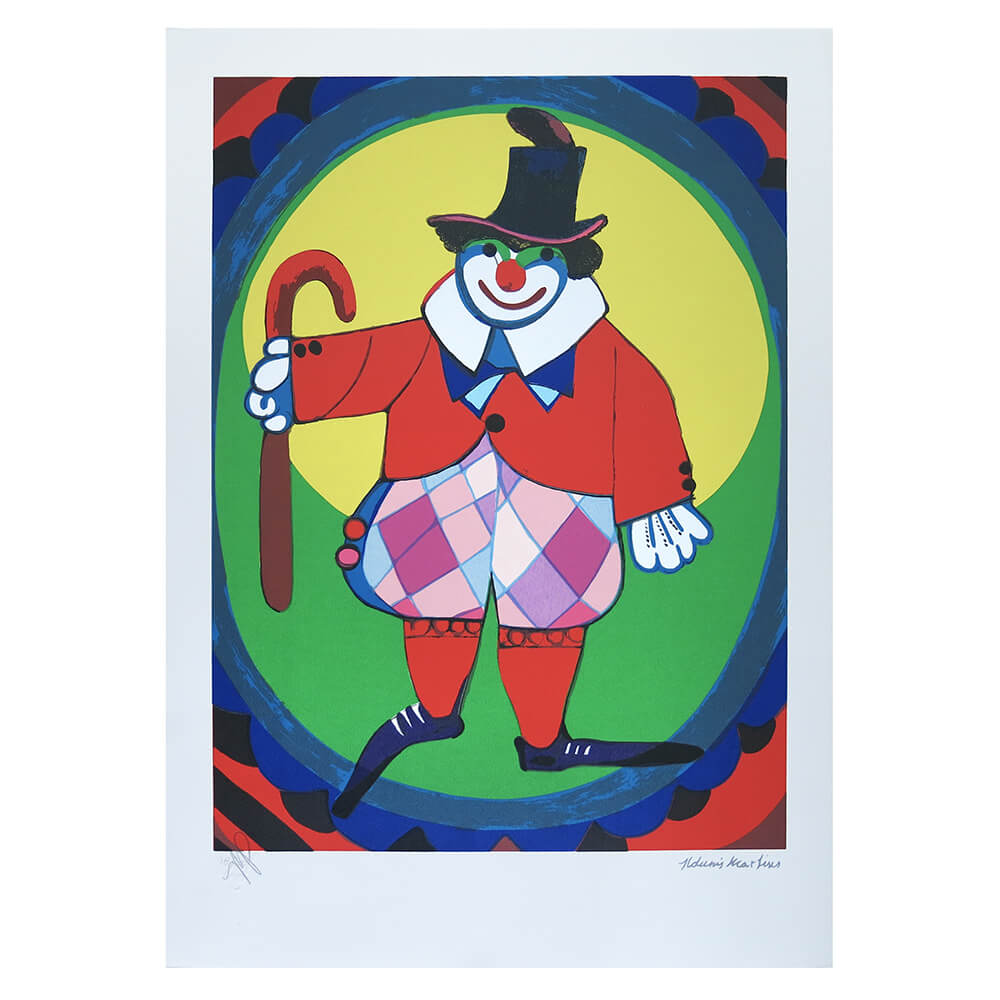 “Palhacinho” – gravura de Aldemir Martins “Palhacinho” – gravura de Aldemir Martins