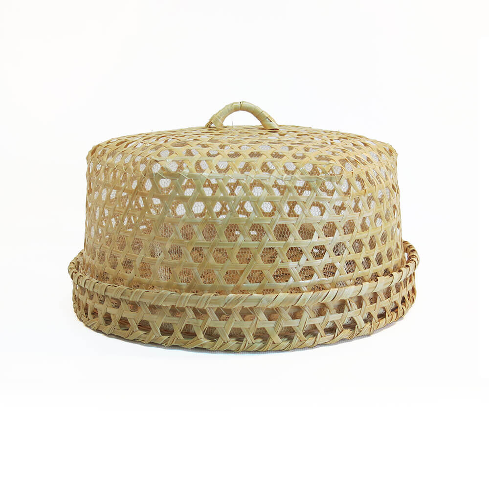 Conjunto para bolo P (Bandeja e cobertura com tela) Conjunto para bolo P (Bandeja e cobertura com tela)