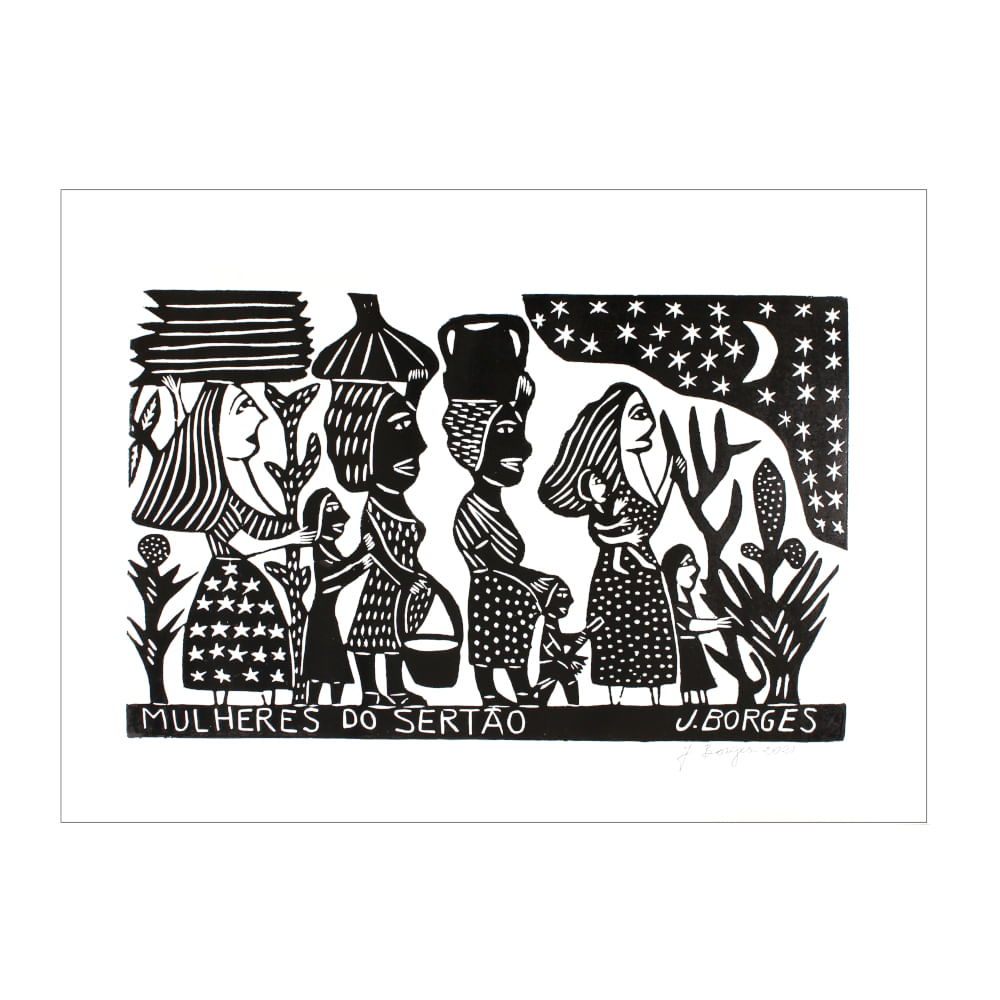 Xilogravura P B Mulheres Do Sertao Ii Thefob Xilogravura P B Mulheres Do Sertao Ii Thefob