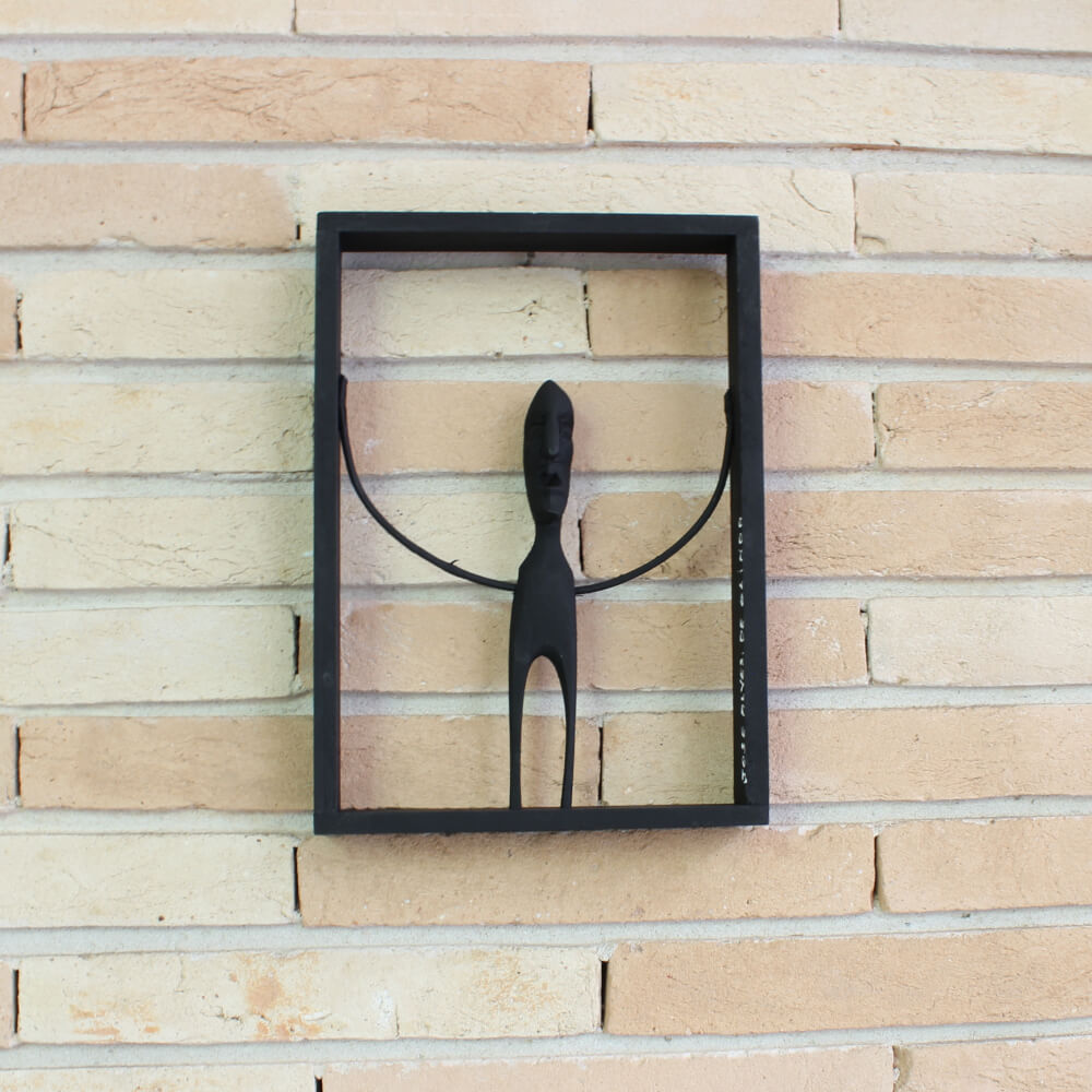 Quadro Racho 1 boneco - Mestre Zé Alves Quadro Racho 1 boneco - Mestre Zé Alves